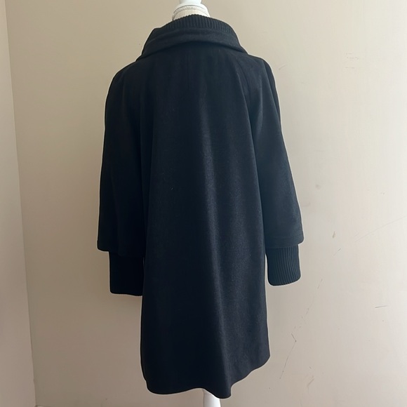 Alessandro Manzoni Woman’s Grey Wool & Cashmere Coat Made in Italy Size: It 46 - Picture 5 of 11